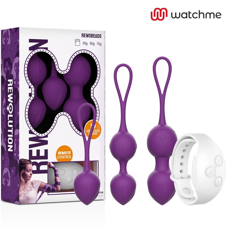 REWOLUTION – REWOBEADS Set Palline Vaginali con Vibrazione e Telecomando