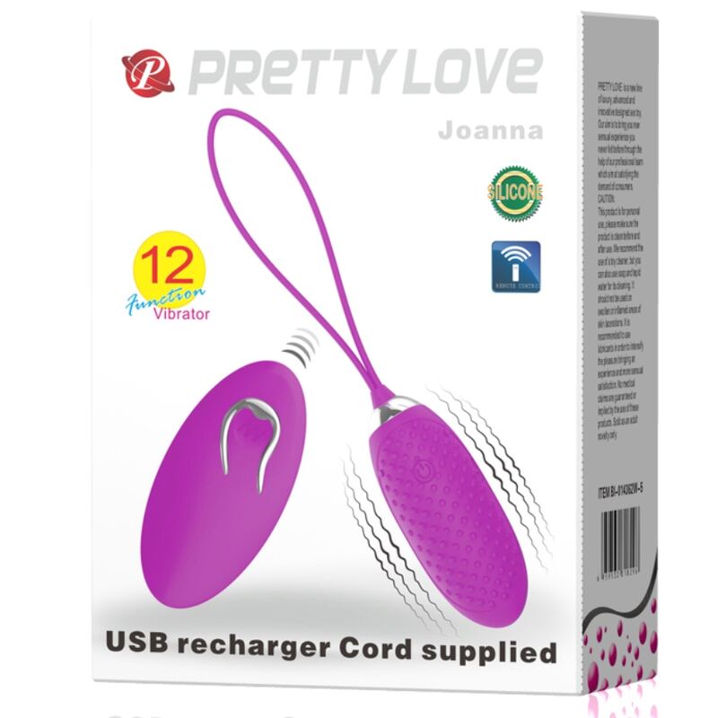 Pretty Love – Ovetto Vibrante Joanna con Telecomando