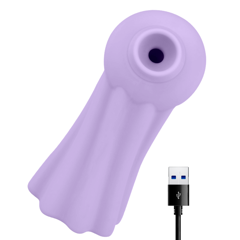 OhMama Mini Medusa – Stimolatore Clitorideo in Silicone, 10 Modalità