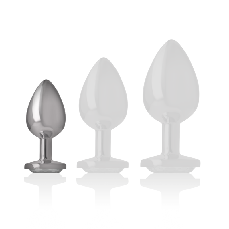 Intense™ – Plug Anale in Metallo con Joya a Diamante taglia S