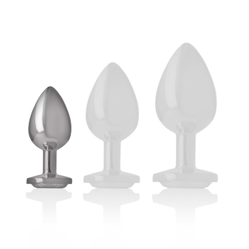 Intense™ – Plug Anale in Metallo con Joya a Diamante taglia S