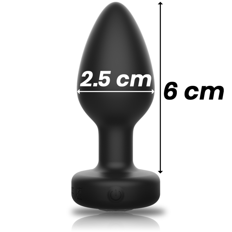 Ibiza Premium – Plug Anale Vibrante con Telecomando e 10 Modalità