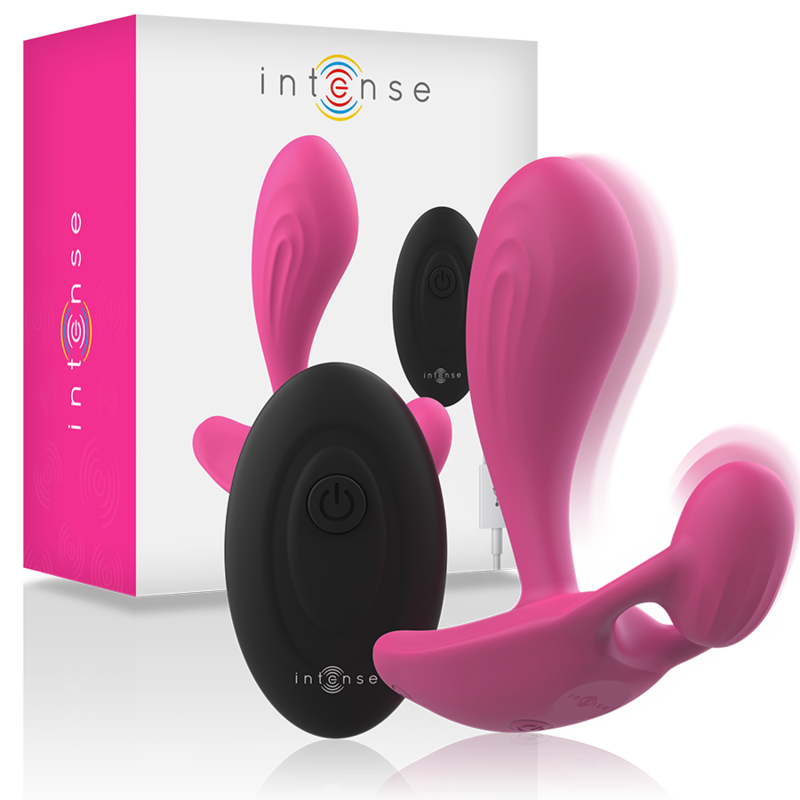 INTENSE Shelly™ – Plug Anale Vibrante Unisex con Doppio Motore e Telecomando