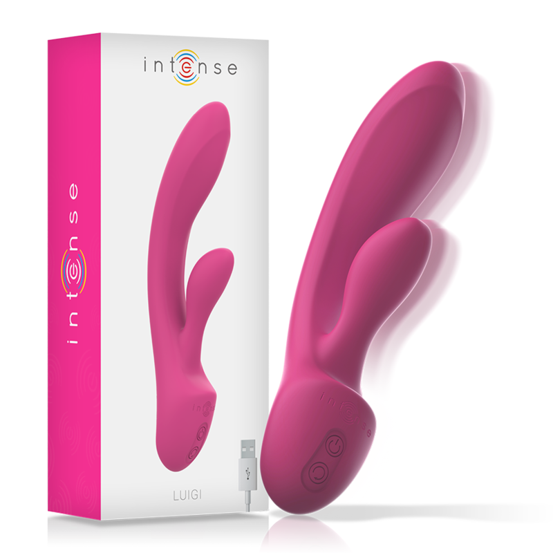 Intense Luigi – Vibratore Rabbit con Doppio Motore per Punto G e Clitoride