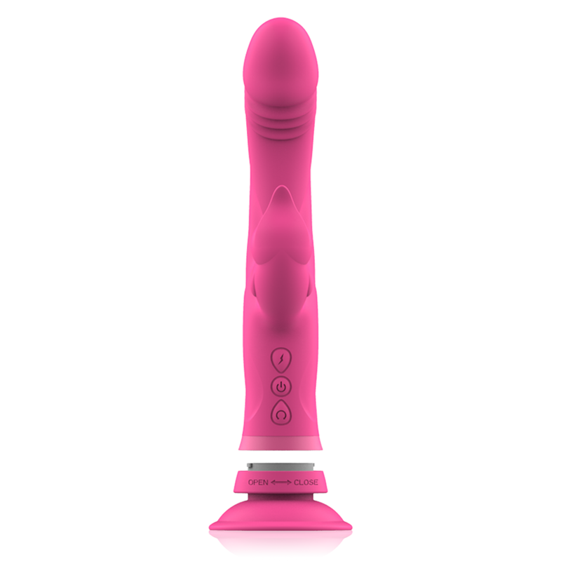 Intense™ Julio - Vibratore Rabbit con Triplo Motore e Ventosa Potente