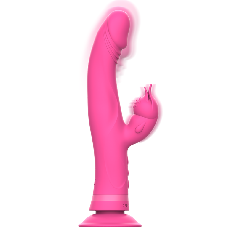 Intense™ Julio - Vibratore Rabbit con Triplo Motore e Ventosa Potente