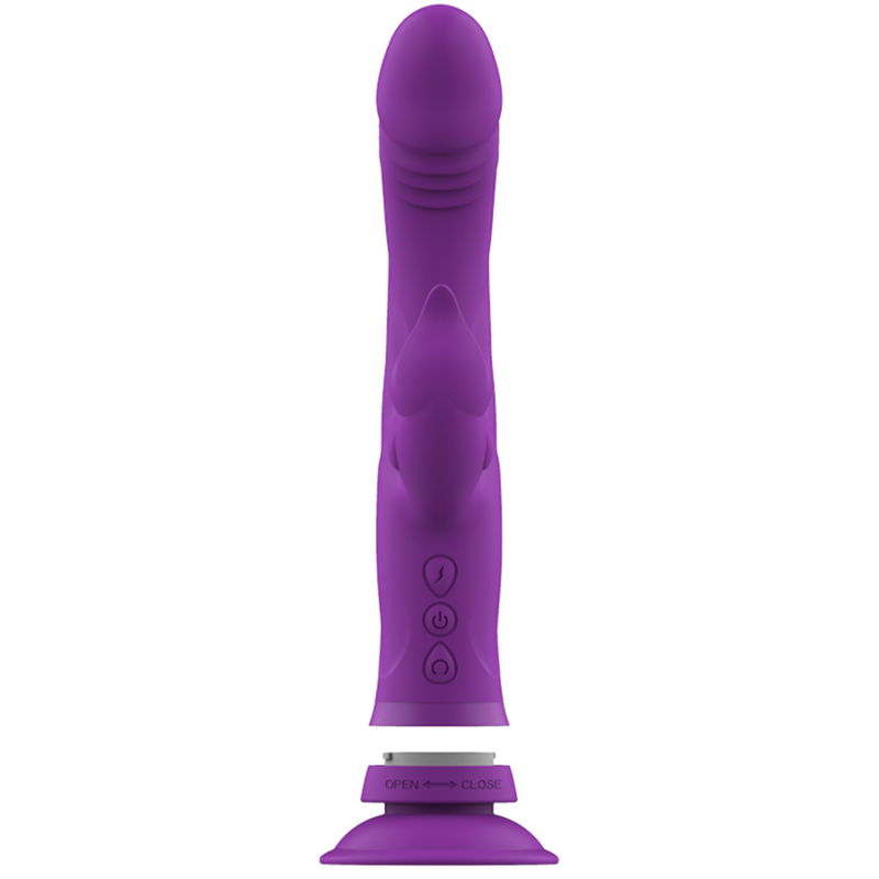 Intense™ Casanova – Vibratore Triplo con 3 Motori, 30 Vibrazioni e Ventosa