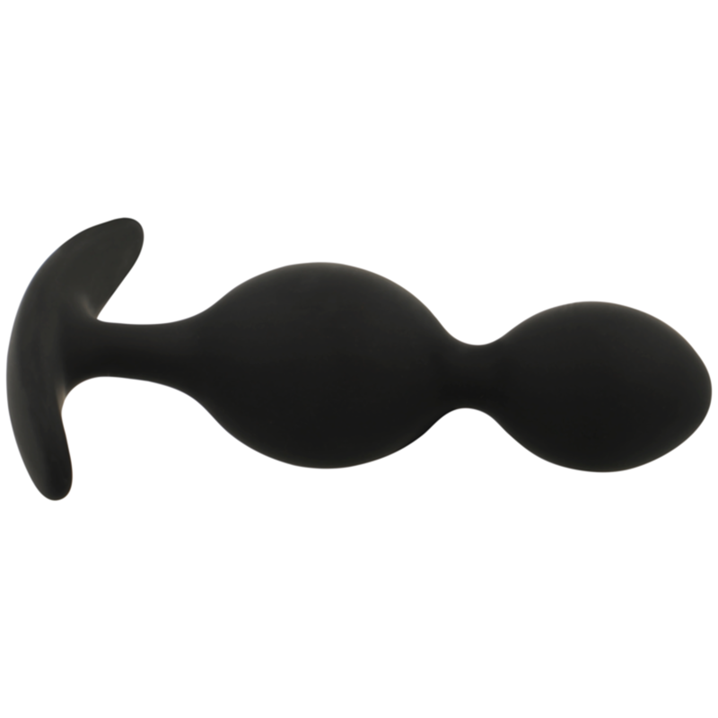 BLACK&SILVER - Orson plug anale 9.5 cm