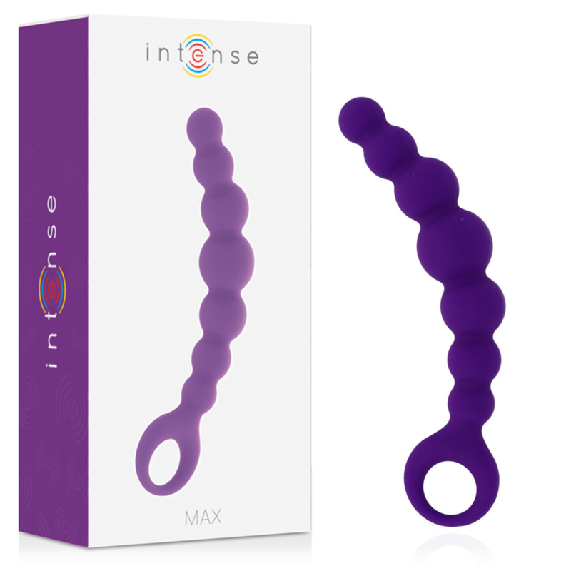 Intense - Palline Anali Intense in Silicone Medico | 8 Sfere 18.5 cm