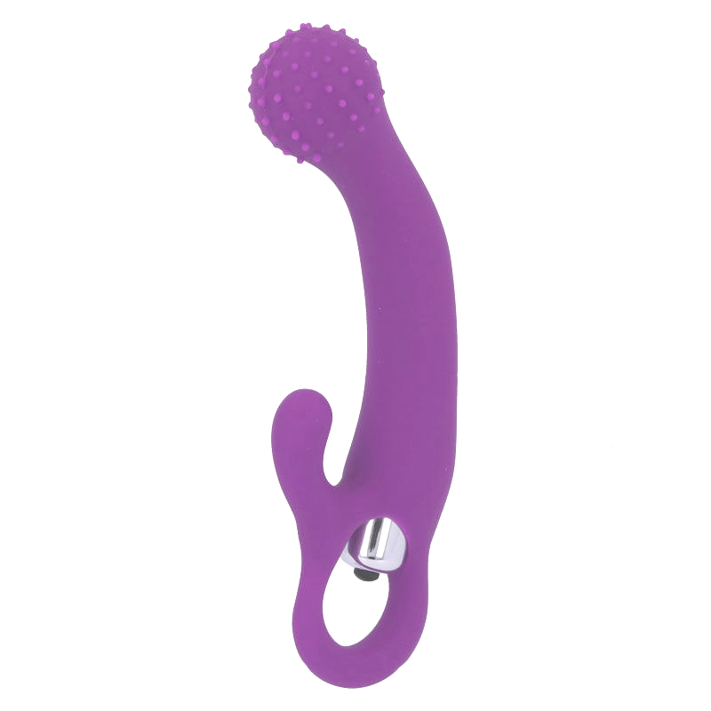 Vibratore Punto G con Stimolazione Clitoridea Naila – Intense Toys