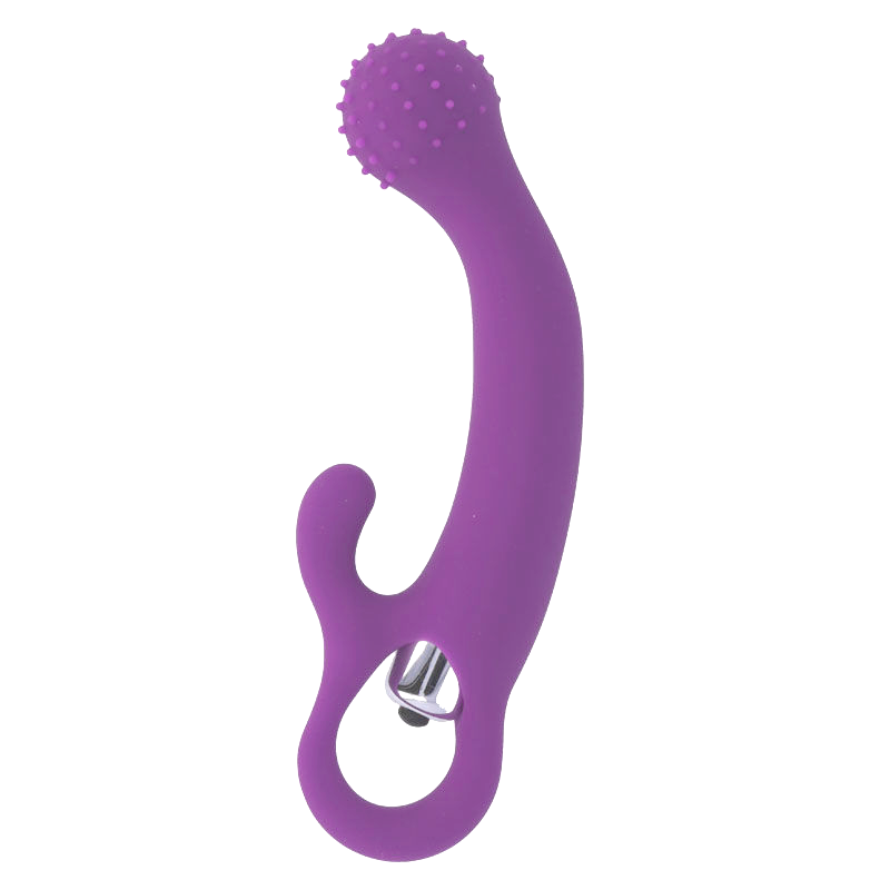 Vibratore Punto G con Stimolazione Clitoridea Naila – Intense Toys