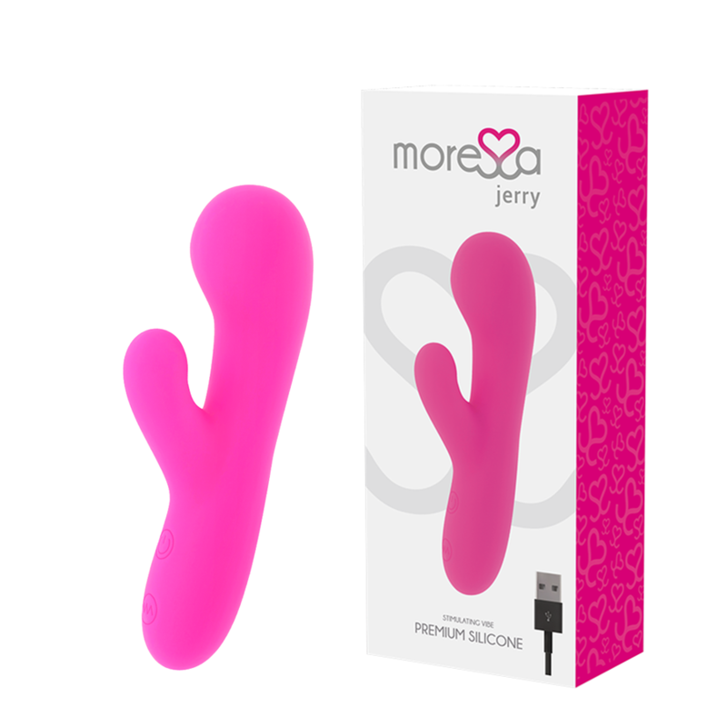 Moressa Jerry – Vibratore Rabbit Doppio Motore con 30 Modalità di Vibrazione