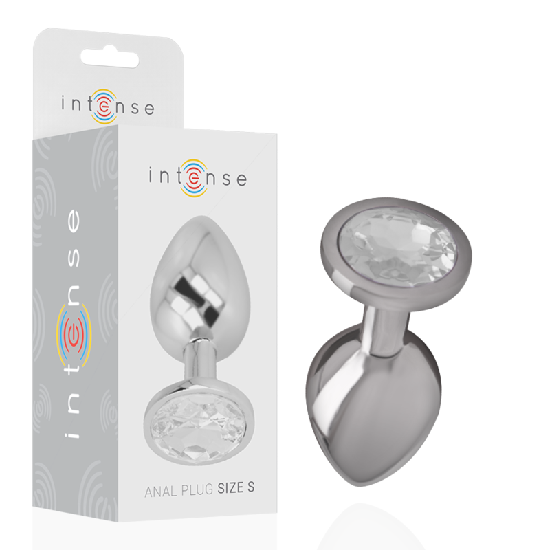 Intense™ – Plug Anale in Metallo con Joya a Diamante taglia S