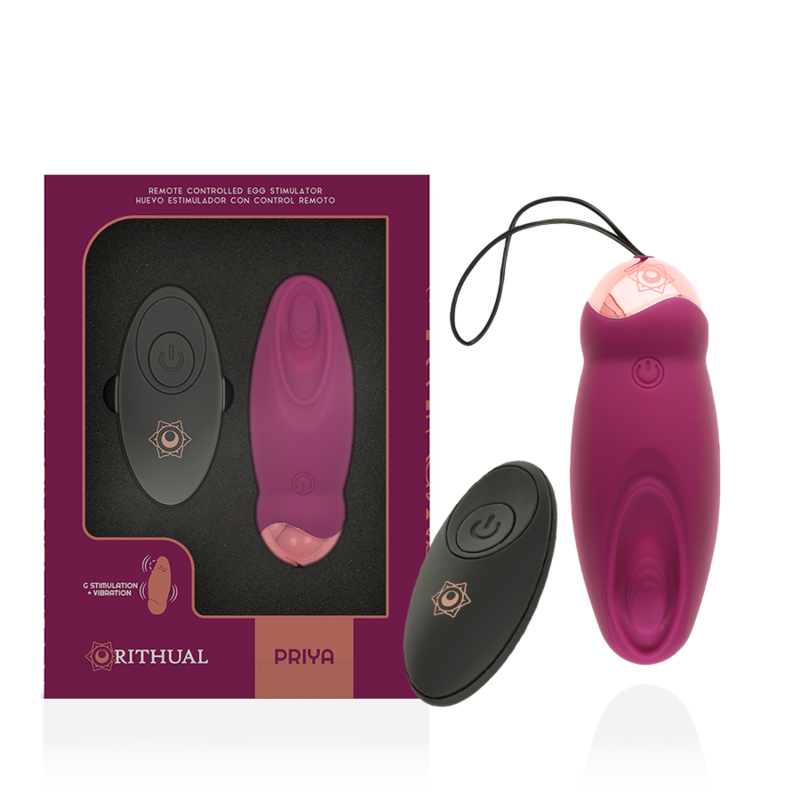 Rithual – Bala Vibrante con Telecomando e Doppio Motore