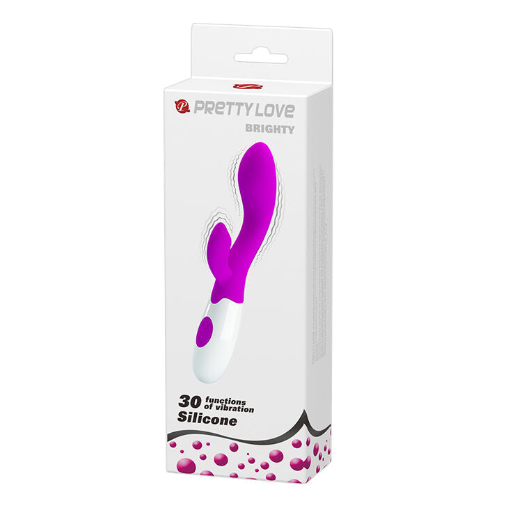 Vibratore Rabbit Viola e Bianco – Doppia Stimolazione per Orgasmi Intensi