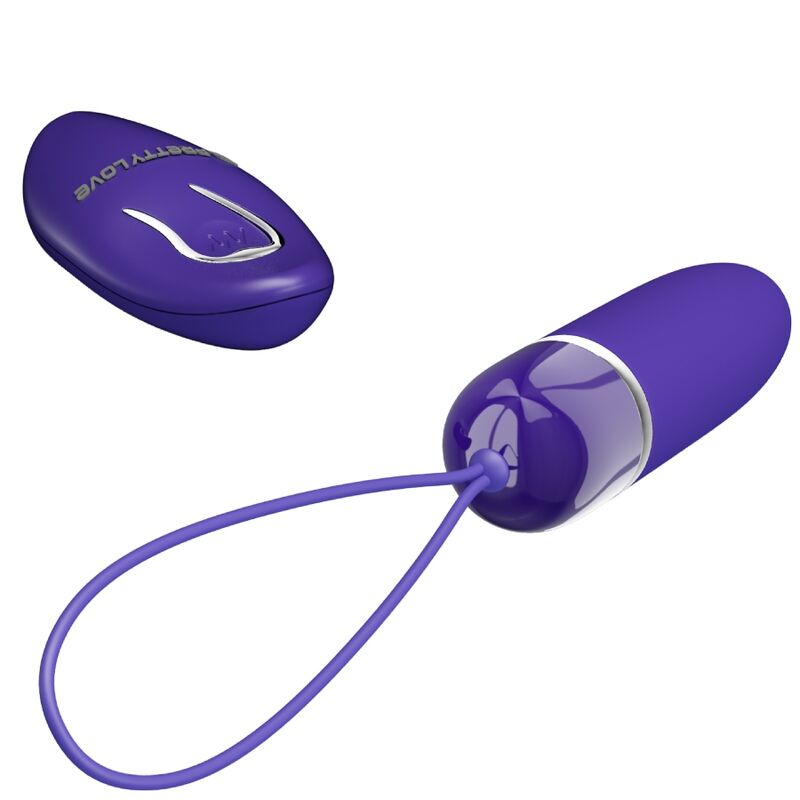 Mini Bala Vibrante Violetta con Telecomando – 12 Funzioni
