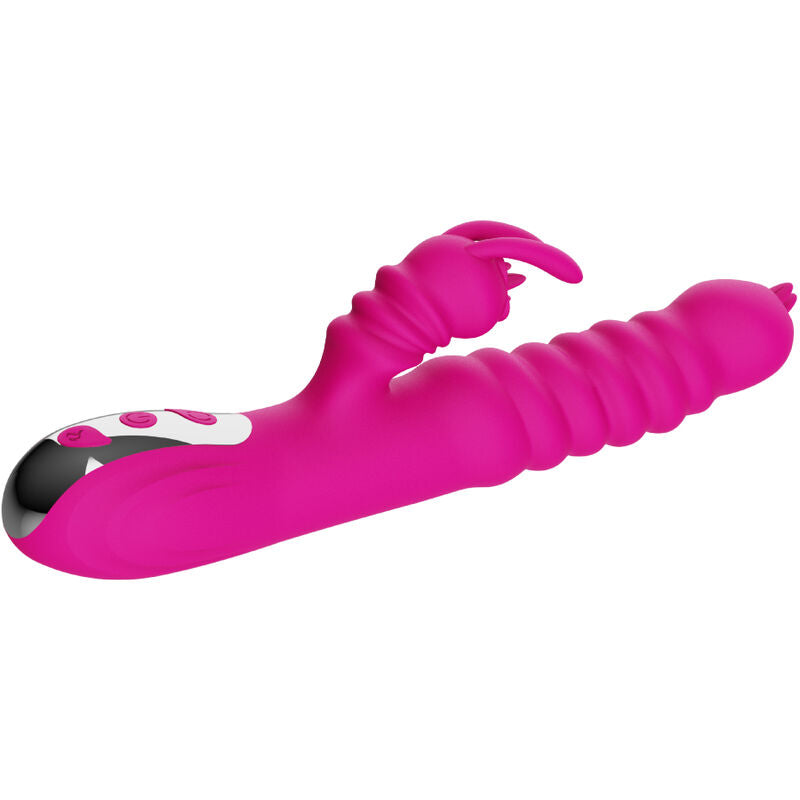 Armony Rabbit Doppia Lingua – Vibratore con Effetto Calore, Rotazione e Spinta