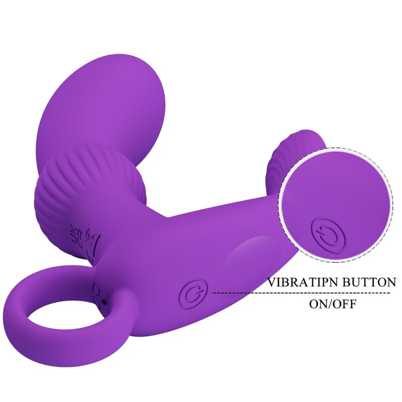 Massaggiatore prostatico vibrante Pretty Love – 12 funzioni, ricaricabile USB