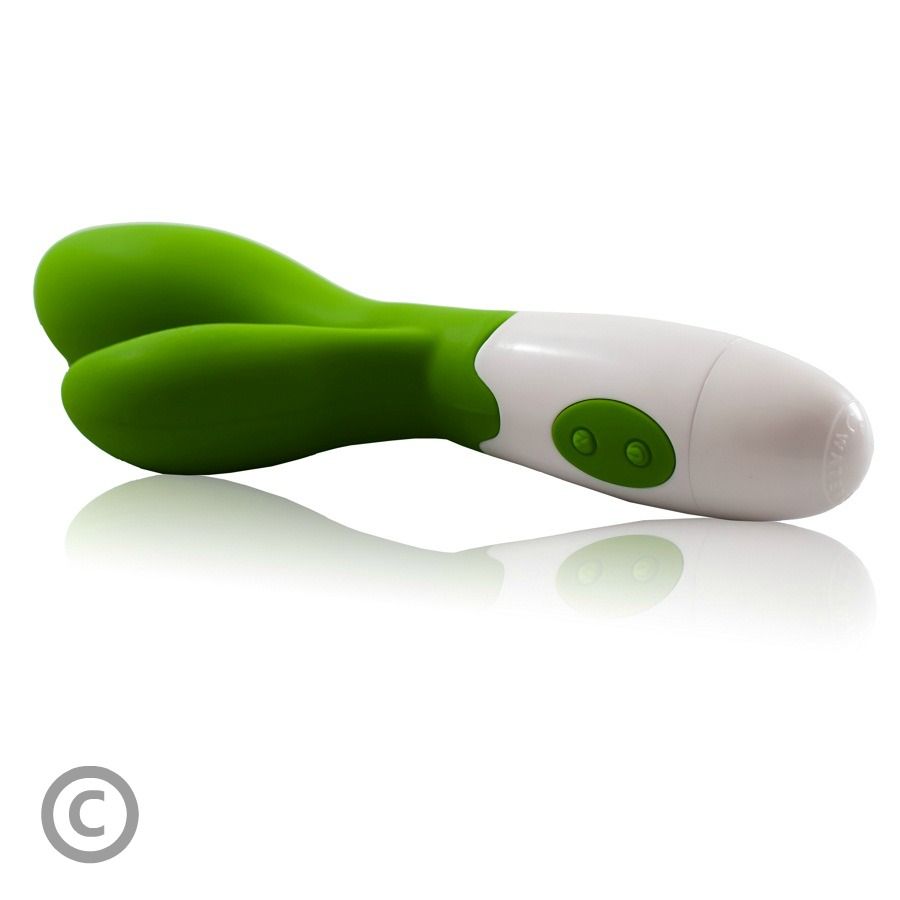 Pretty Love – Vibratore Rampante Verde/Bianco 30 Vibrazioni