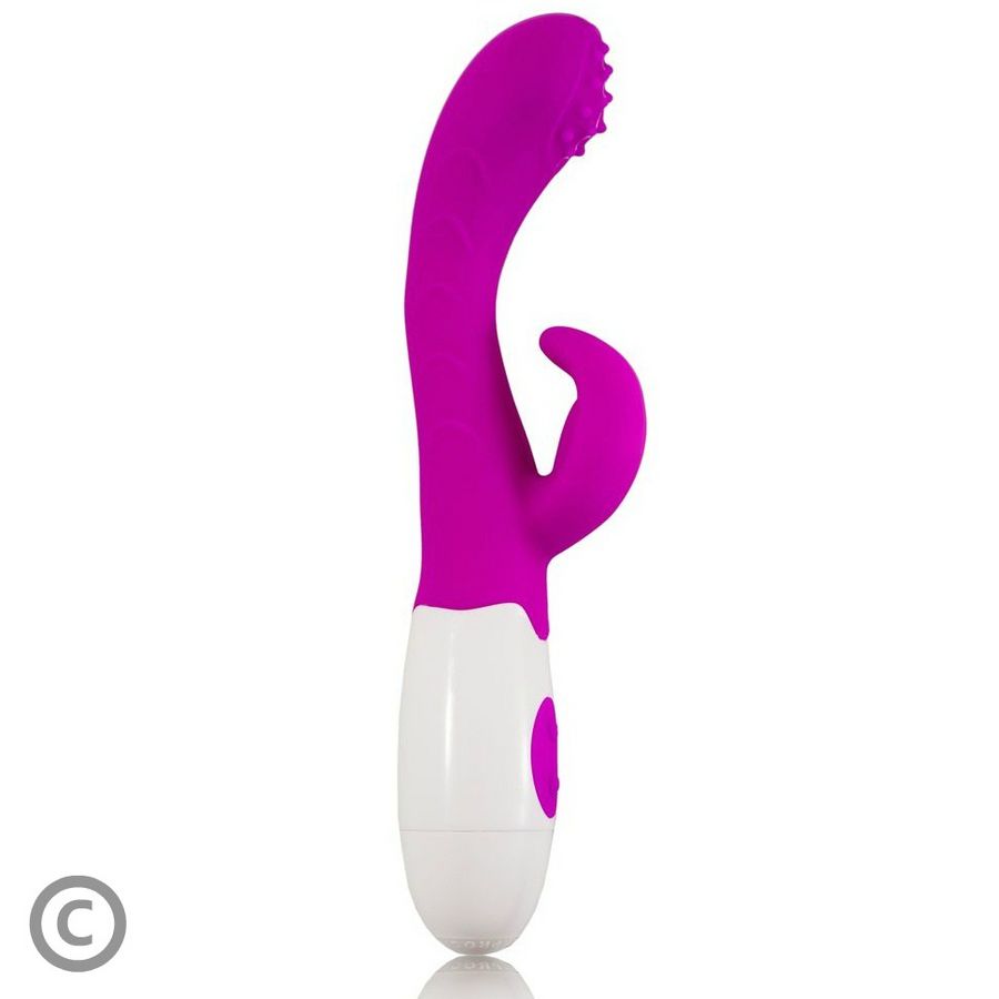Pretty Love – Vibratore Rampante Lilla/Bianco con Punto G