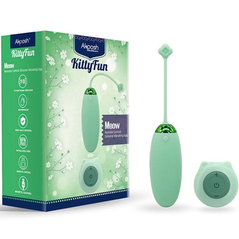 Armony Kitty Fun – Vibratore a Uovo con 10 Modalità
