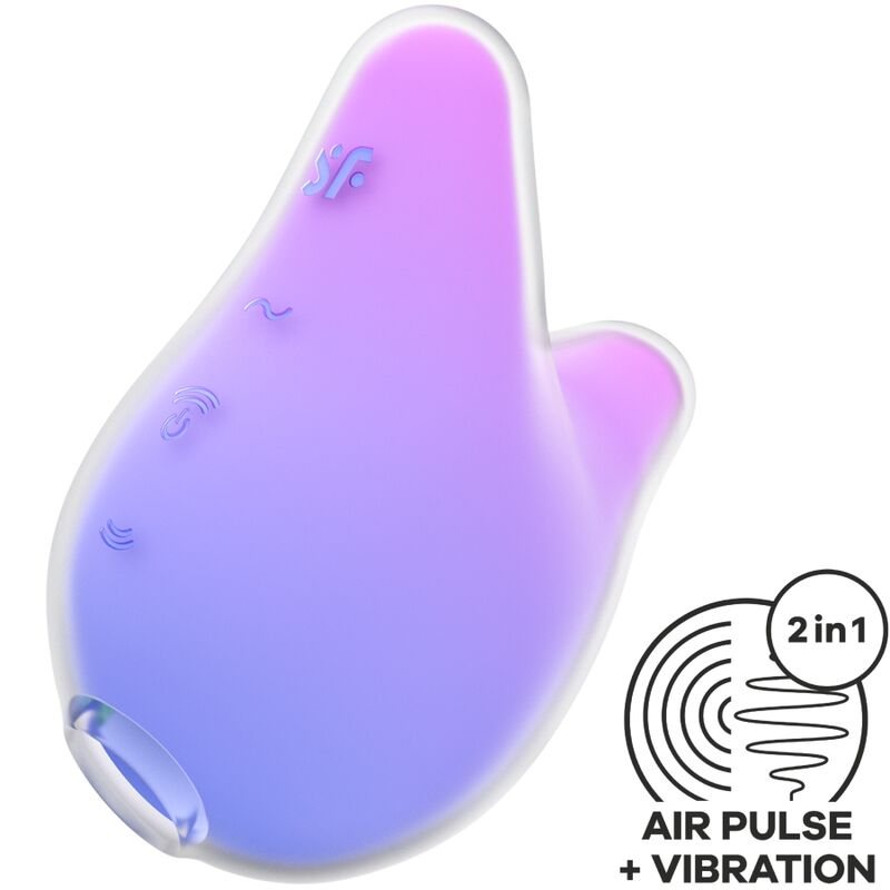 Satisfyer Mermaid Vibes – Succionatore Clitorideo e Vibratore 2-in-1 Waterproof