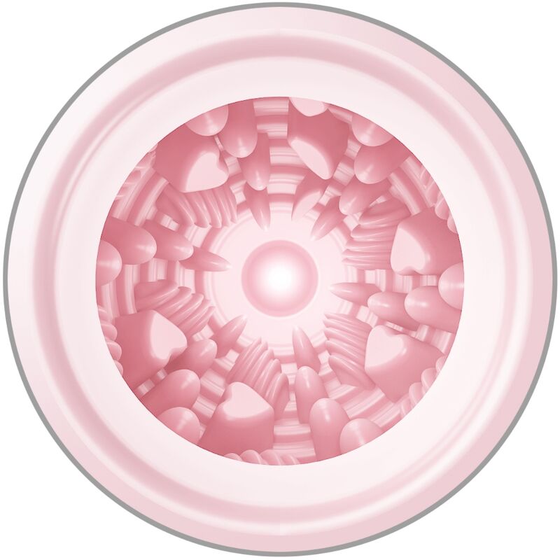Pretty Love – Masturbatore Compatto Rosa con Texture Stimolante in TPR