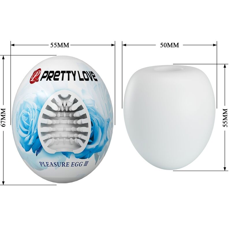 Pretty Love – Masturbatore Compatto con Texture Stimolante in TPR