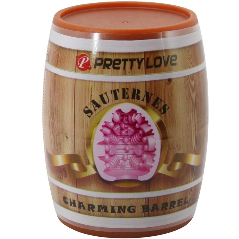 Pretty Love – Masturbatore Compatto Rosa con Texture Stimolante in TPR