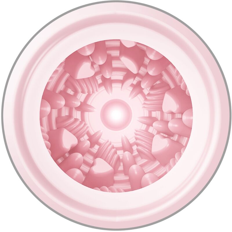 Pretty Love – Masturbatore Compatto Rosa con Texture Stimolante in TPR