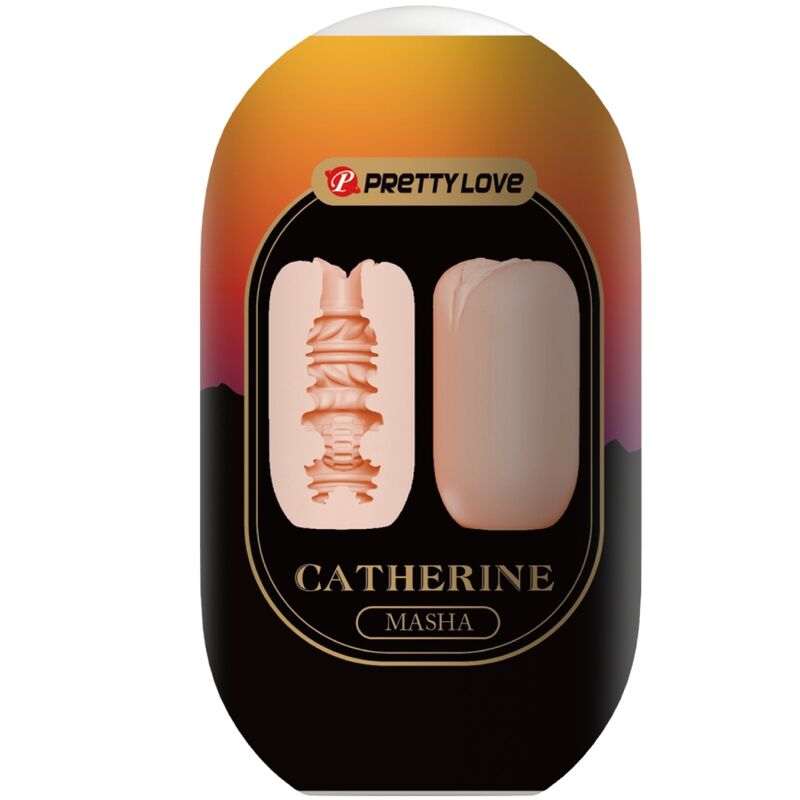 Pretty Love - Masturbatore Egg Hard Boiled in TPR Super Elastico