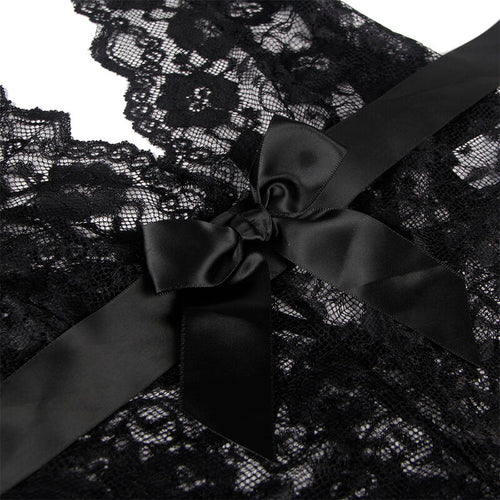 SUBBLIME - 930882 BODY SEXY CON VOLANTES NEGRO L/XL