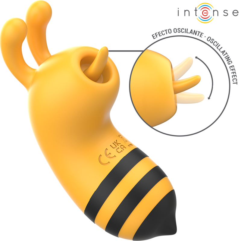 Maya – Stimolatore Clitorideo Ape Giallo/Nero di INTENSE