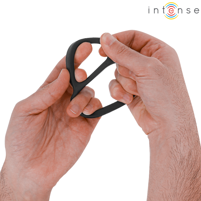 INTENSE BOBBY – Doppio Anello per Pene e Scroto in Silicone Morbido