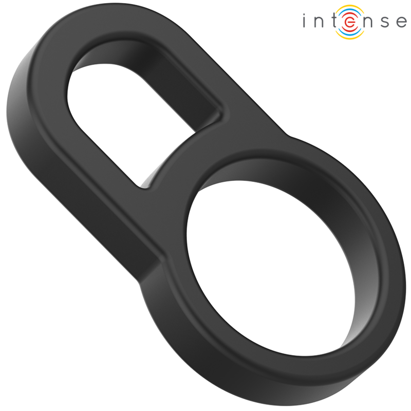 INTENSE BOBBY – Doppio Anello per Pene e Scroto in Silicone Morbido