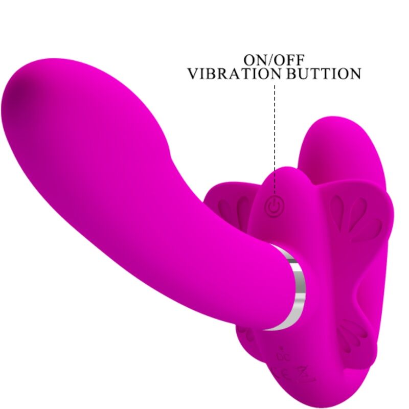 Dildo Vibrante Senza Spalline Pretty Love – 12 Vibrazioni per Coppie