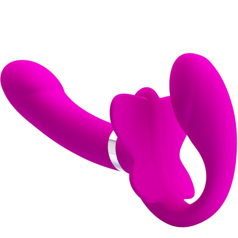 Dildo Vibrante Senza Spalline Pretty Love – 12 Vibrazioni per Coppie