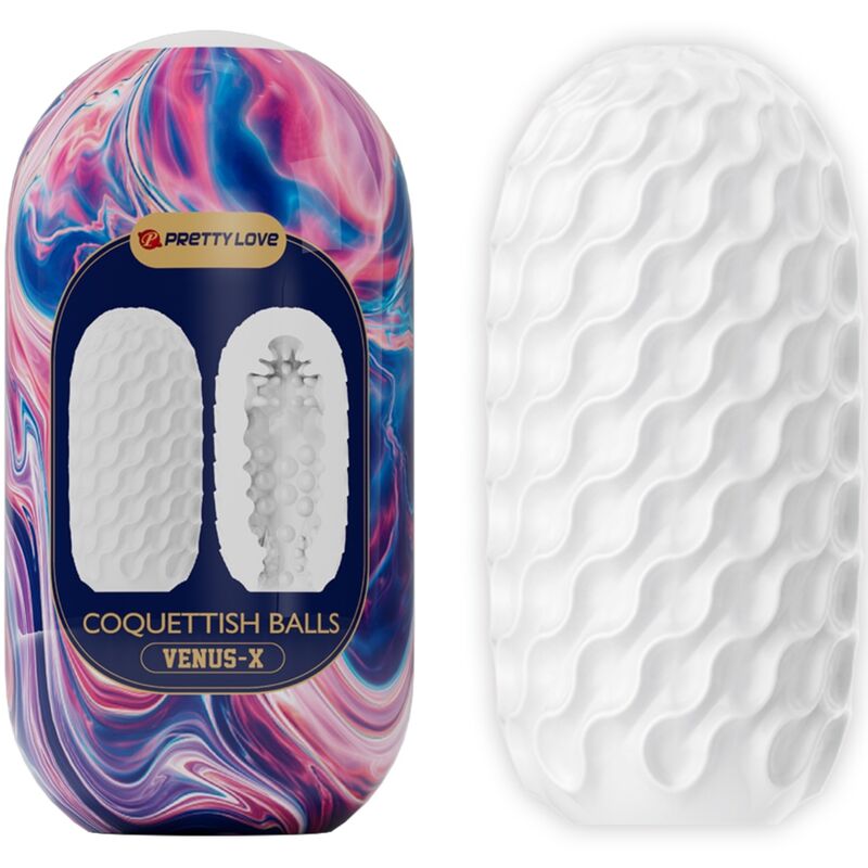 Pretty Love – Masturbatore VENUS X con 3 Tunnel Stimolanti