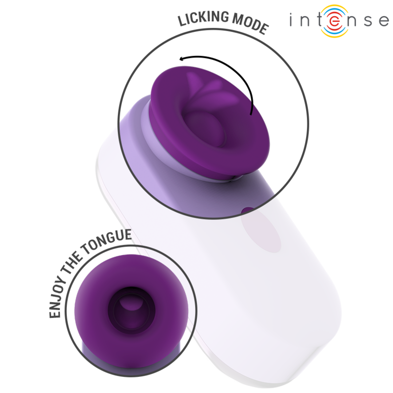 Sabrina – Stimolatore Clitorideo Compatto Rosa/Violetto di INTENSE