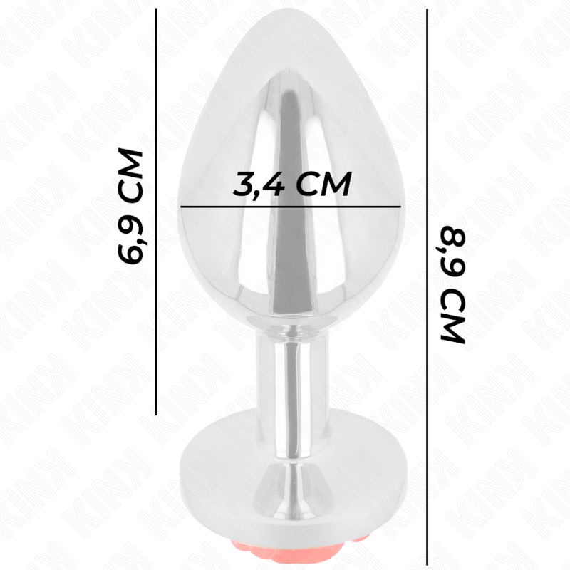 KINK - Plug anale rosa taglia M