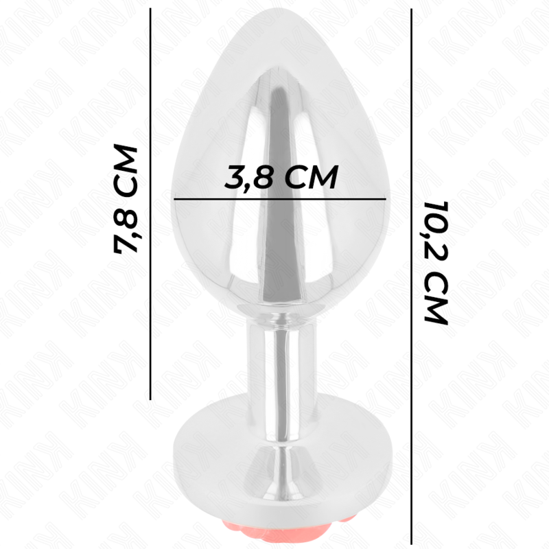 KINK -Plug anale rosa taglia L
