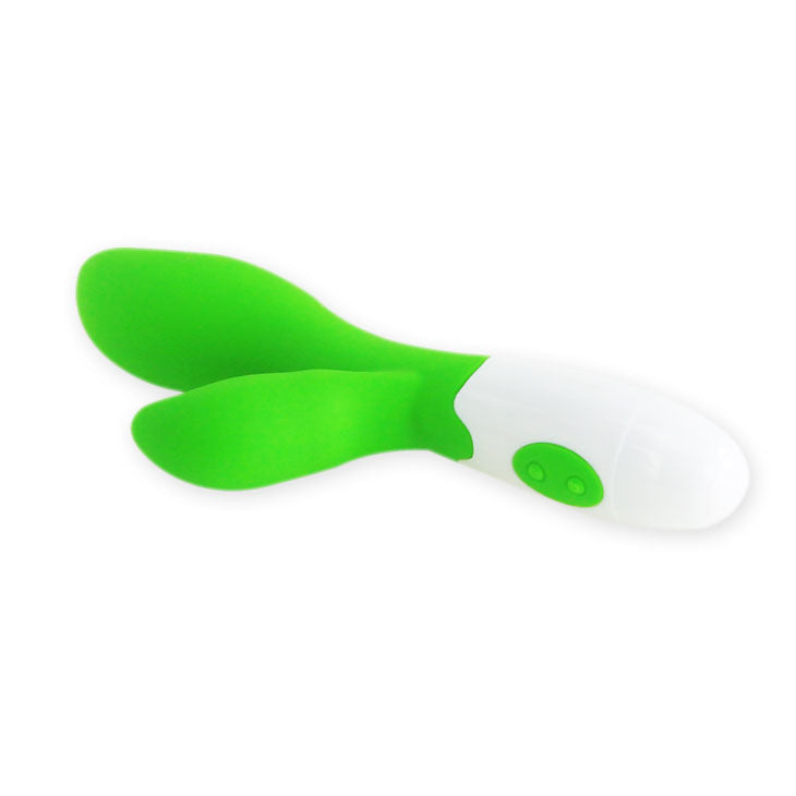 Pretty Love – Vibratore Rampante Verde/Bianco 30 Vibrazioni
