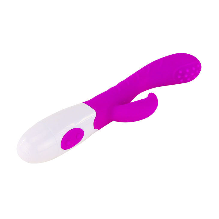 Pretty Love – Vibratore Rampante Lilla/Bianco con Punto G