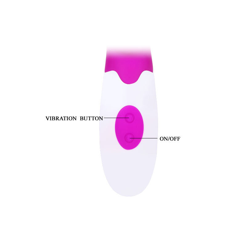 Vibratore Rabbit Lilla & Bianco – Doppio Motore e Rotazione Stimolante