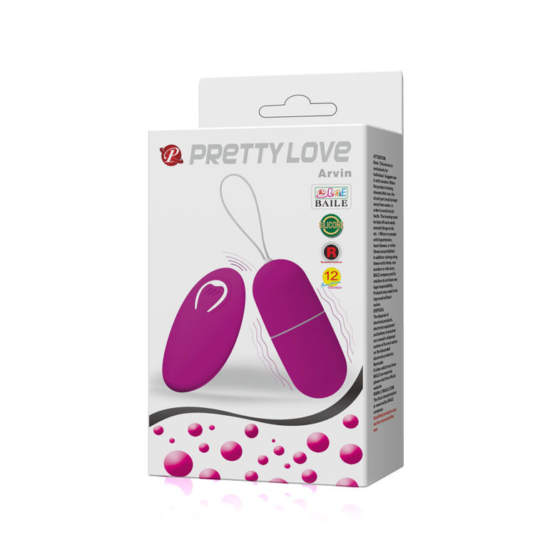 Pretty Love – Bala Vibrante Elegante con 12 Funzioni