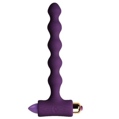 ROCKS-OFF - Petite Sensations Pearls – Vibratore Anale in Silicone Impermeabile
