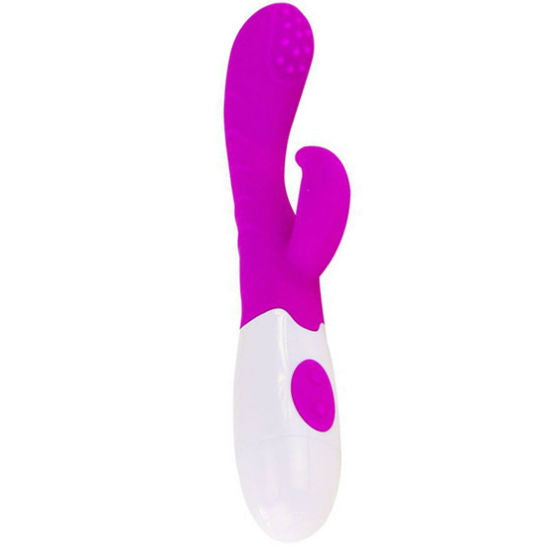 Pretty Love – Vibratore Rampante Lilla/Bianco con Punto G