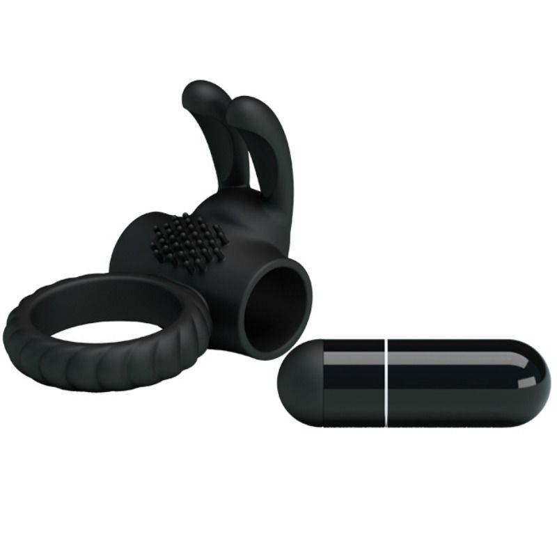 Pretty Love Eudora – Anello Vibrante con Stimolatore Clitorideo Rabbit