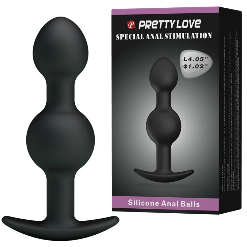 PRETTY LOVE - Sfere anali Pretty Love 10,3 cm in silicone