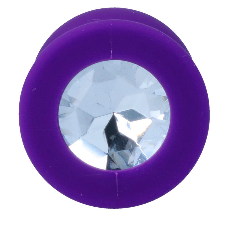 Intense Toys – Plug Anale in Silicone con Base a Diamante